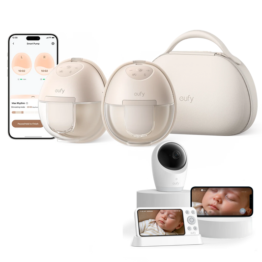 eufy Wearable Breast Pump S1 Pro + Baby Monitor E21