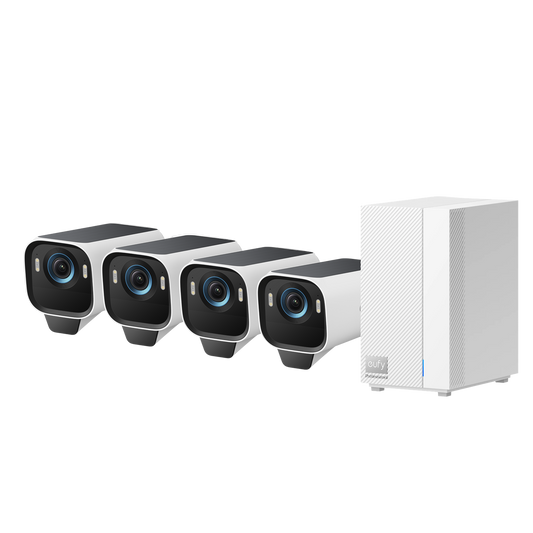 eufyCam S3 Pro 4-Cam Kit + HomeBase™ Professional S1